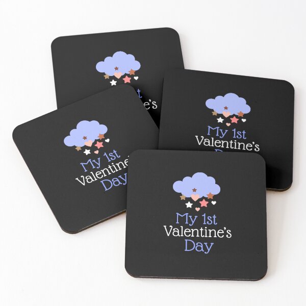 Item preview, Cute Valentine's Day gifts Stars Newborn Design My 1st Valentine's Day designed and sold by TheVirtualSpace.