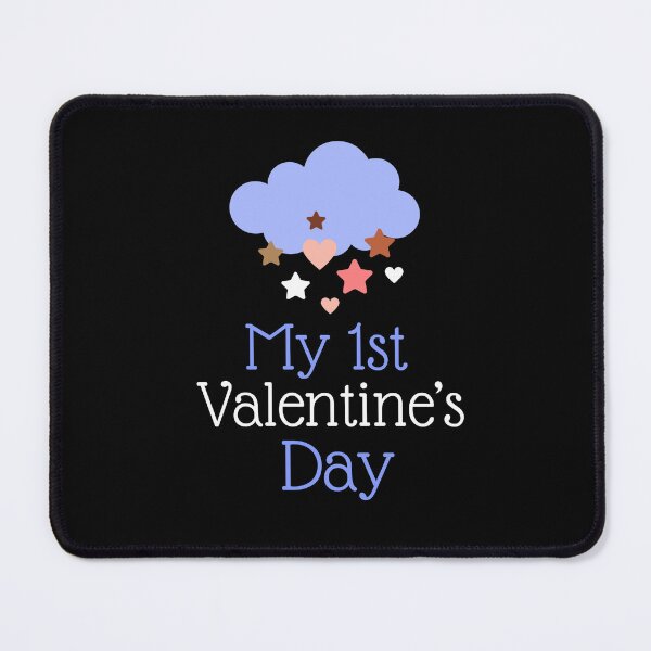 Item preview, Cute Valentine's Day gifts Stars Newborn Design My 1st Valentine's Day designed and sold by TheVirtualSpace.
