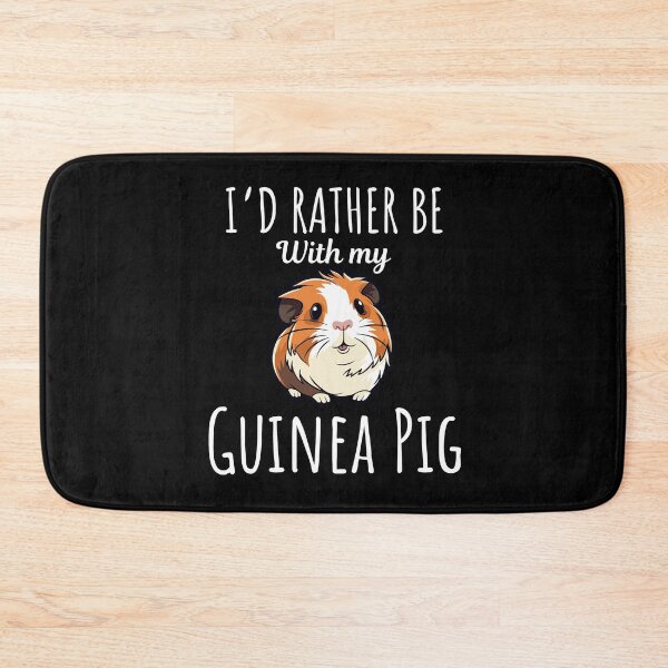 Item preview, I'd rather be with my guinea pig, funny guinea pig pet lovers and owners saying designed and sold by NBSStore.
