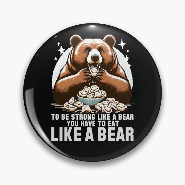 Item preview, Pelmeni bear strong gift designed and sold by Pineapple-Tree.