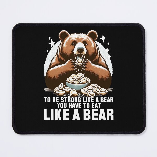 Item preview, Pelmeni bear strong gift designed and sold by Pineapple-Tree.