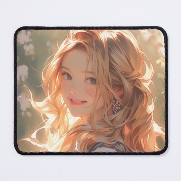 Item preview, smile charming adorable girl art beautiful pretty cute designed and sold by UILOVE.