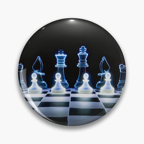 Item preview, Cool Chess Design Light Painting designed and sold by blue-doodle.