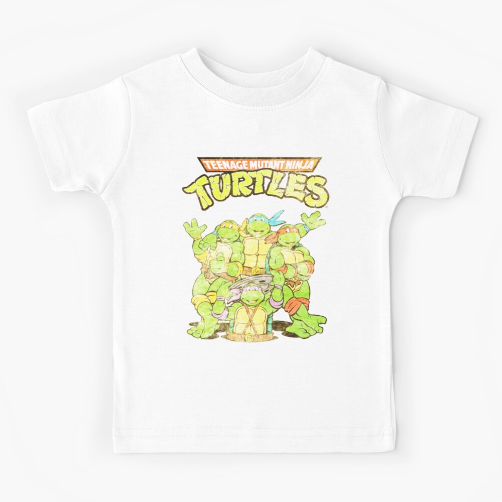 Retro Ninja Turtles Kids T-Shirt