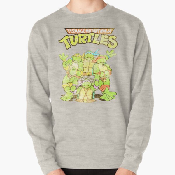 Retro Ninja Turtles Pullover Sweatshirt