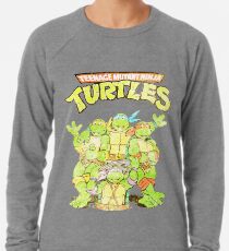 Retro Ninja Turtles Leichtes Sweatshirt
