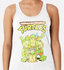 Retro Ninja Turtles Tanktop für Frauen