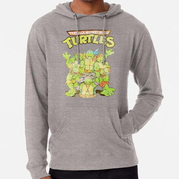 Retro Ninja Turtles Leichter Hoodie