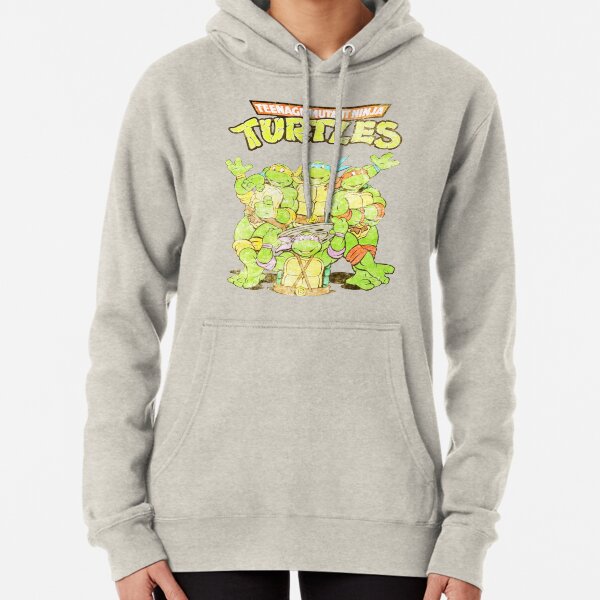 Retro Ninja Turtles Pullover Hoodie