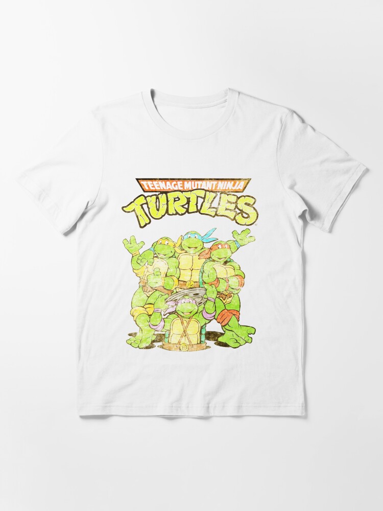 Alternate view of Retro Ninja Turtles Essential T-Shirt