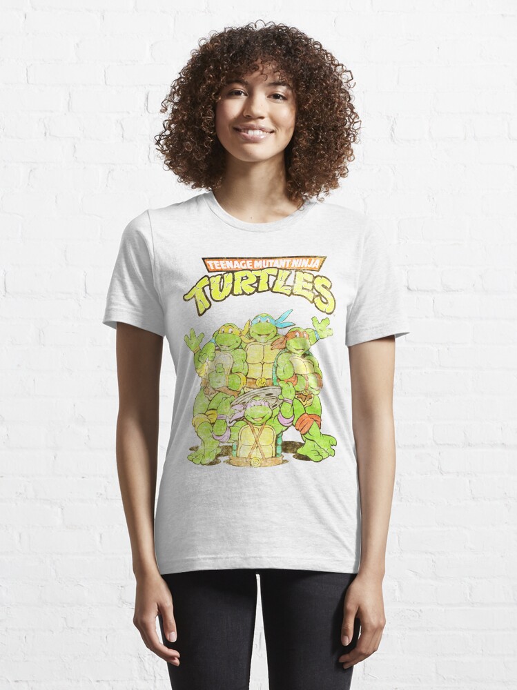 Alternate view of Retro Ninja Turtles Essential T-Shirt