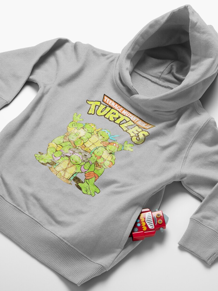 Alternate view of Retro Ninja Turtles Toddler Pullover Hoodie