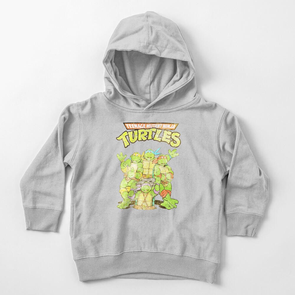 Retro Ninja Turtles Toddler Pullover Hoodie