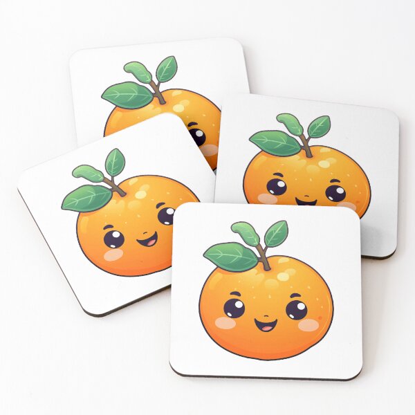 Item preview, Orange Cute Cartoon style designed and sold by MuteluArtwork.