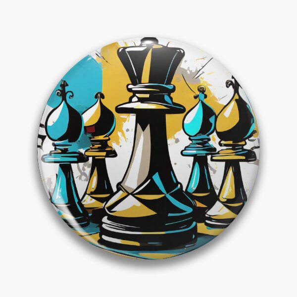 Item preview, Cool Chess Design graffiti designed and sold by blue-doodle.