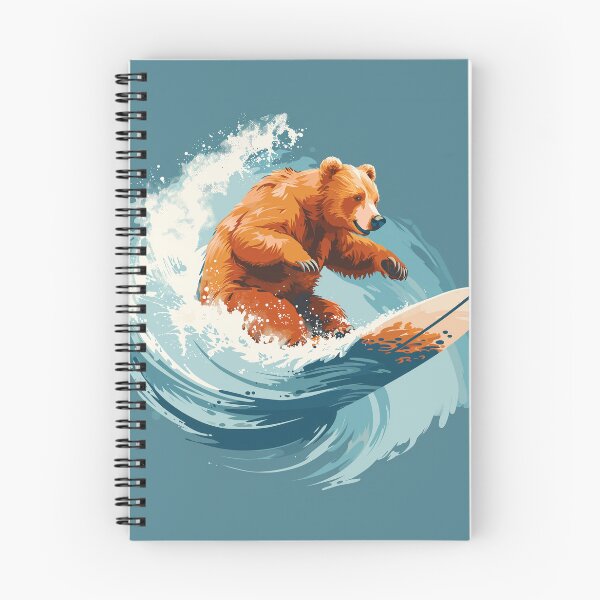 Item preview, surfing bear designed and sold by cyberlulu.