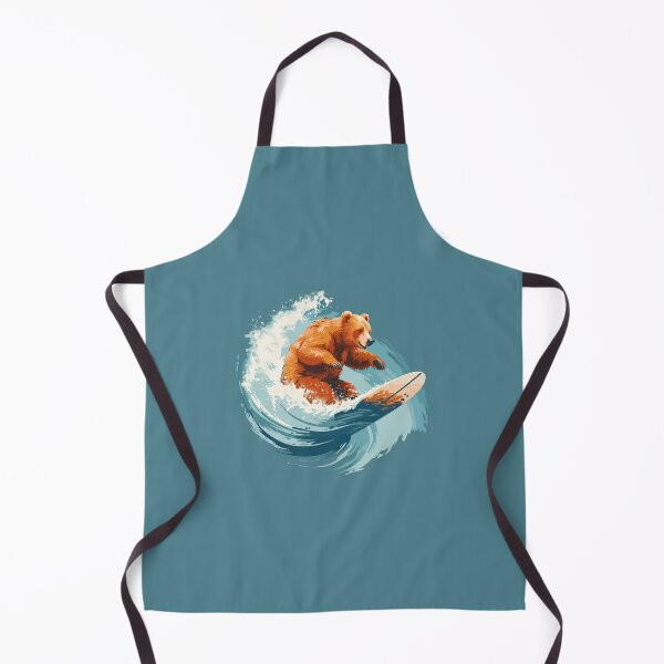 Item preview, surfing bear designed and sold by cyberlulu.