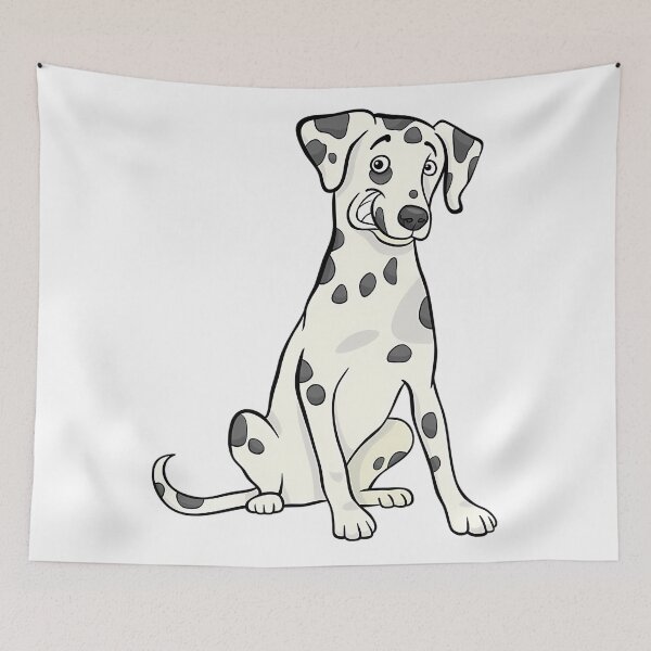 Item preview, Vintage Dog Cute Cartoon designed and sold by ArtFashionHill.