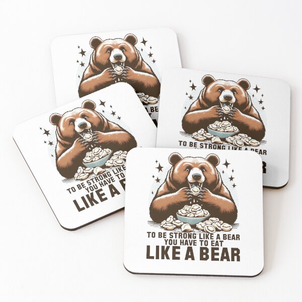 Item preview, Pelmeni bear strong gift designed and sold by Pineapple-Tree.