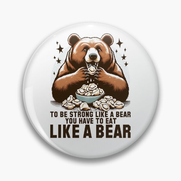 Item preview, Pelmeni bear strong gift designed and sold by Pineapple-Tree.