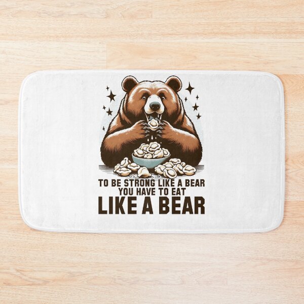 Item preview, Pelmeni bear strong gift designed and sold by Pineapple-Tree.