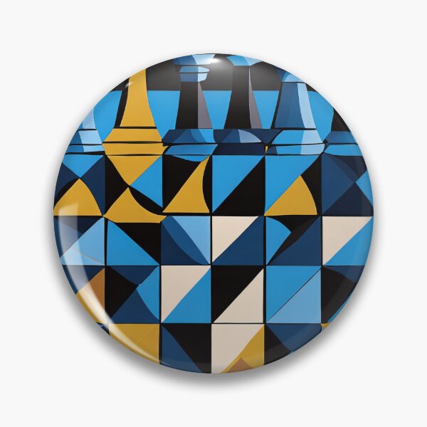 Item preview, Cool Chess Design Cubism designed and sold by blue-doodle.