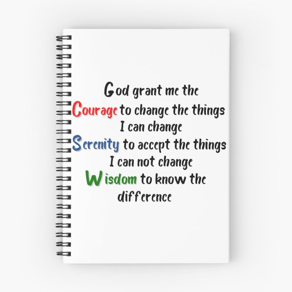 Item preview, Serenity Prayer designed and sold by UnlockKnowledge.