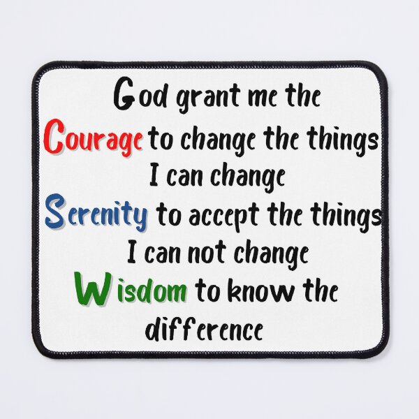 Item preview, Serenity Prayer designed and sold by UnlockKnowledge.