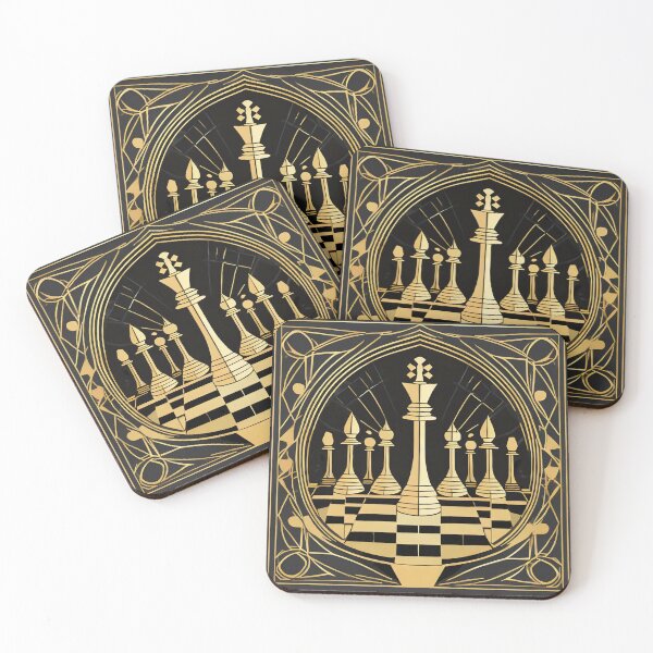 Item preview, Cool Chess Design Art Deco designed and sold by blue-doodle.