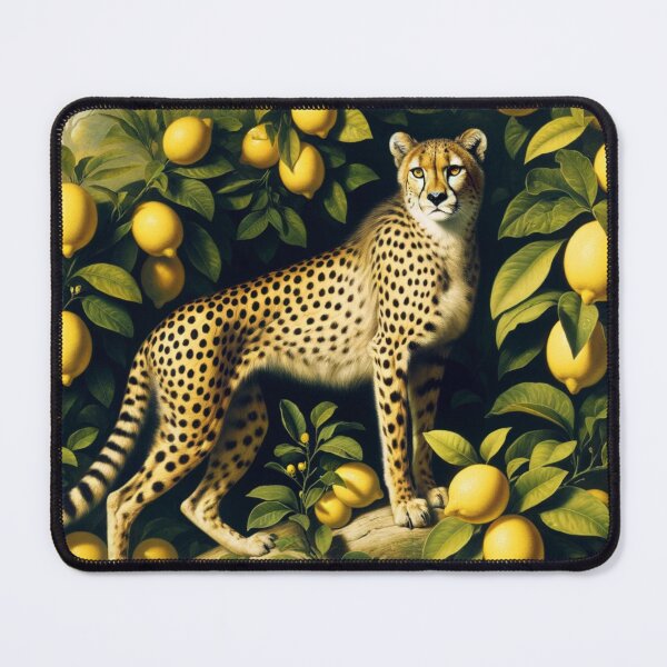 Item preview, Cheetah and lemons designed and sold by ClumsyClouds.