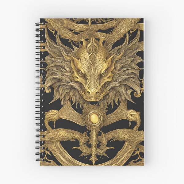 Item preview, The Golden Dragon designed and sold by letsgetinspired.