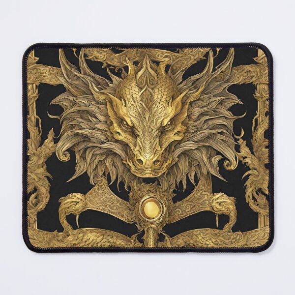 Item preview, The Golden Dragon designed and sold by letsgetinspired.