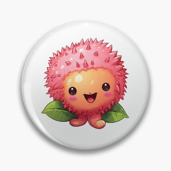 Item preview, Rambutan Cute Cartoon style designed and sold by MuteluArtwork.