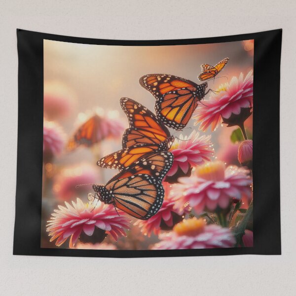 Item preview, Enchanted Nocturne Butterflies' Ethereal Waltz designed and sold by Daniel Dudgeon.