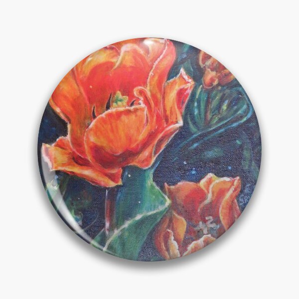 Item preview, Orange Tulips - love connection happiness understanding designed and sold by LittleLiz.