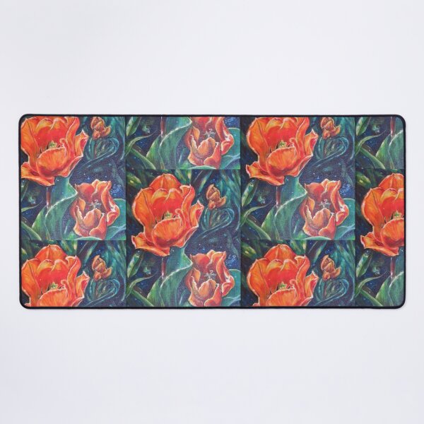 Item preview, Orange Tulips - love connection happiness understanding designed and sold by LittleLiz.