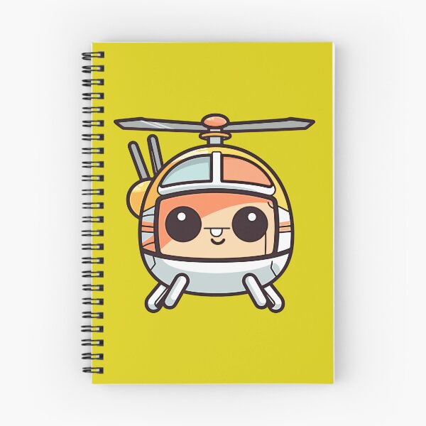 Item preview, Sky Soar: Cute Kawaii Helicopter Adventure designed and sold by DigitalGraphic1.