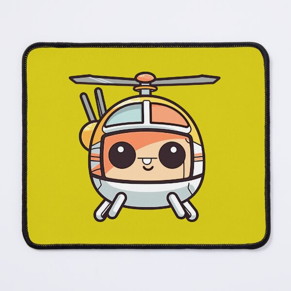 Item preview, Sky Soar: Cute Kawaii Helicopter Adventure designed and sold by DigitalGraphic1.