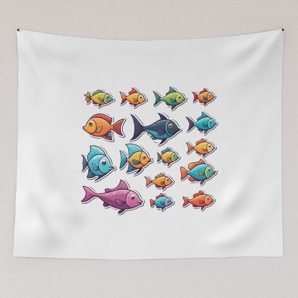 Item preview, The fishs gang designed and sold by IamMind.