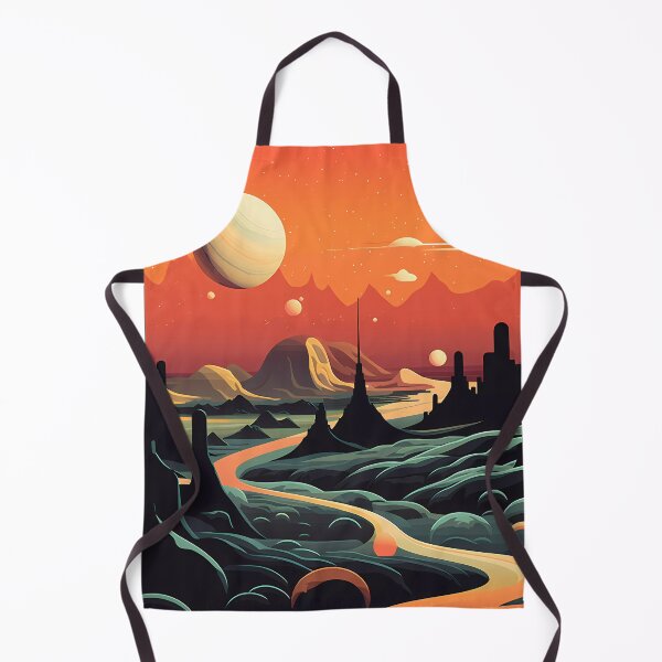 Item preview, Mystical Dusk: Sci-Fi Landscape Art. designed and sold by GiveMeMood.