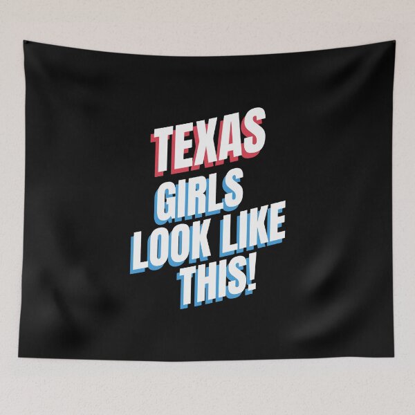 Item preview, Texas Girls Look Like This | Texas Love designed and sold by AestheticArtHub.