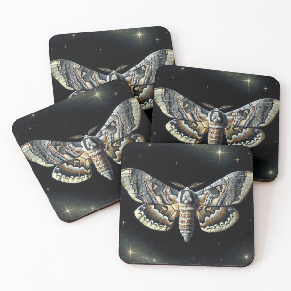 Item preview, Midnight moth designed and sold by ClumsyClouds.