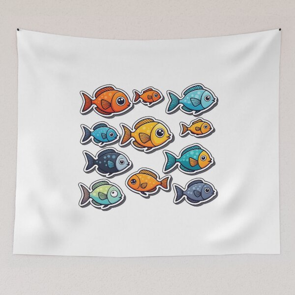 Item preview, The fishs gang designed and sold by IamMind.