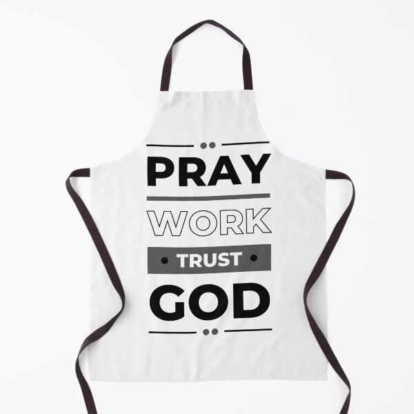 Item preview, Prayer, Work, Trust in God designed and sold by Crea-Designer.