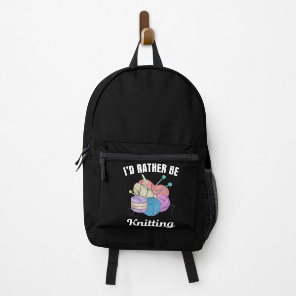 Item preview, I'd rather be knitting, knitting hobby lovers designed and sold by NBSStore.