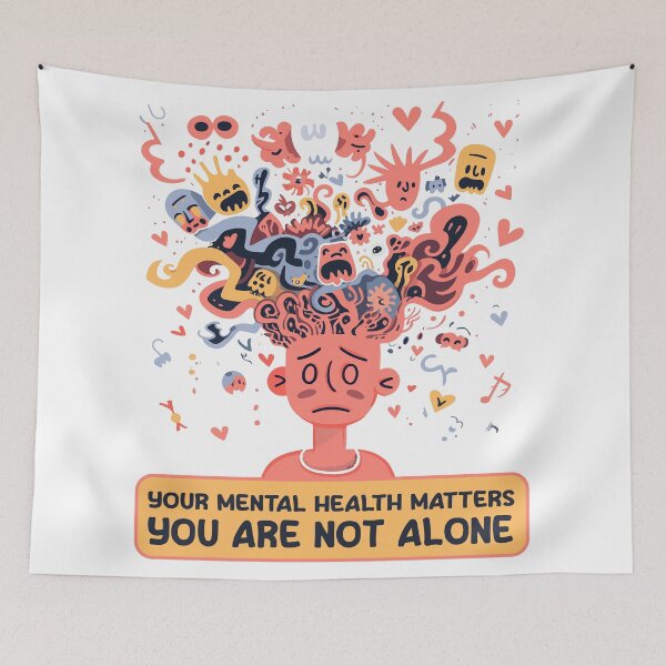 Item preview, Mental health awareness designed and sold by Kindin.