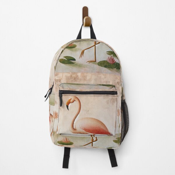 Item preview, Flamingo fresco designed and sold by ClumsyClouds.