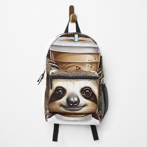 Item preview, Iced Coffee and Baby Sloth designed and sold by likbatonboot.
