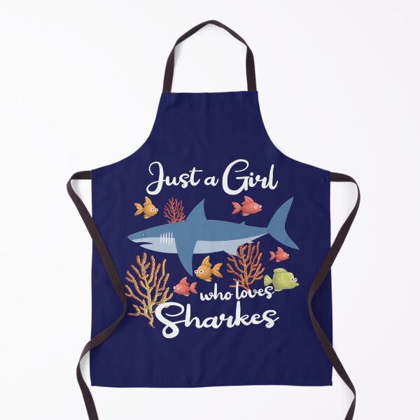 Item preview, Just a Girl who love Sharks designed and sold by Colorfulman.