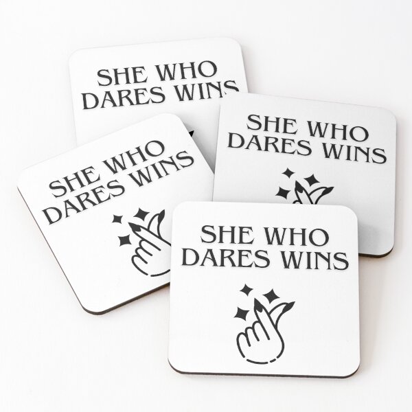 Item preview, She who dares wins designed and sold by mandalahaze.